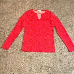 Women’s Michael Kors Pink/Orange blouse Size M